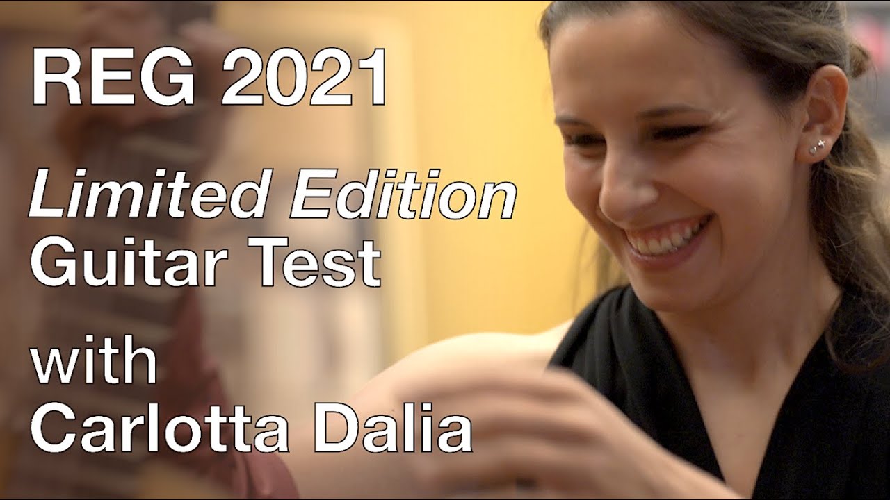 REG2021 // LIMITED EDITION GUITAR TEST (Live) // CARLOTTA DALIA