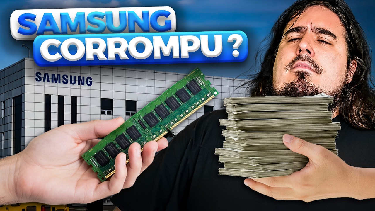 SAMSUNG : CORRUPTION pour de la RAM ? - Tech Actu #254