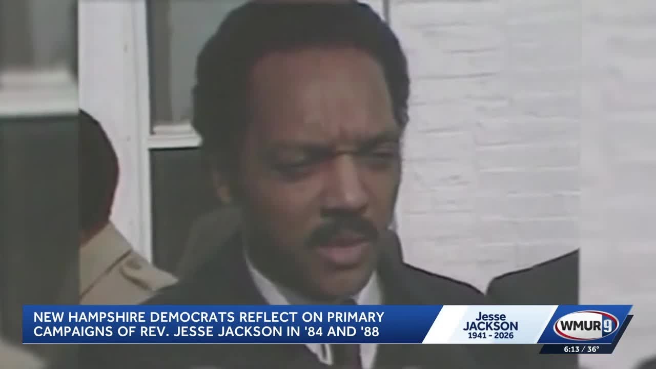NH Democrats reflect on primary campaigns of Jesse Jackson