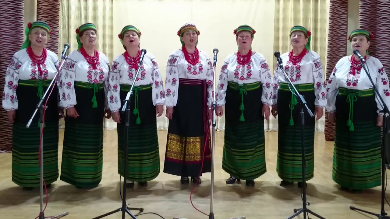 Смутний вечір (укр нар пісня) - виконує жіночий ансамбль 