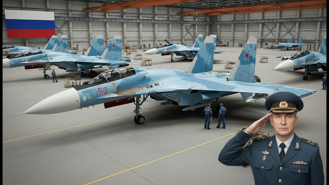 Inside the Su-27 Flanker Factory: How Soviet-Era Fighter Jets Were Built (Full Process)