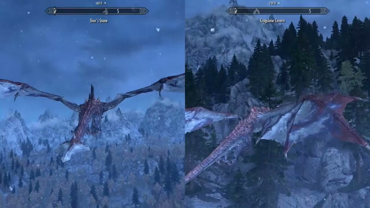 Faster Real-time Dragon Fast Travel Speed Comparison