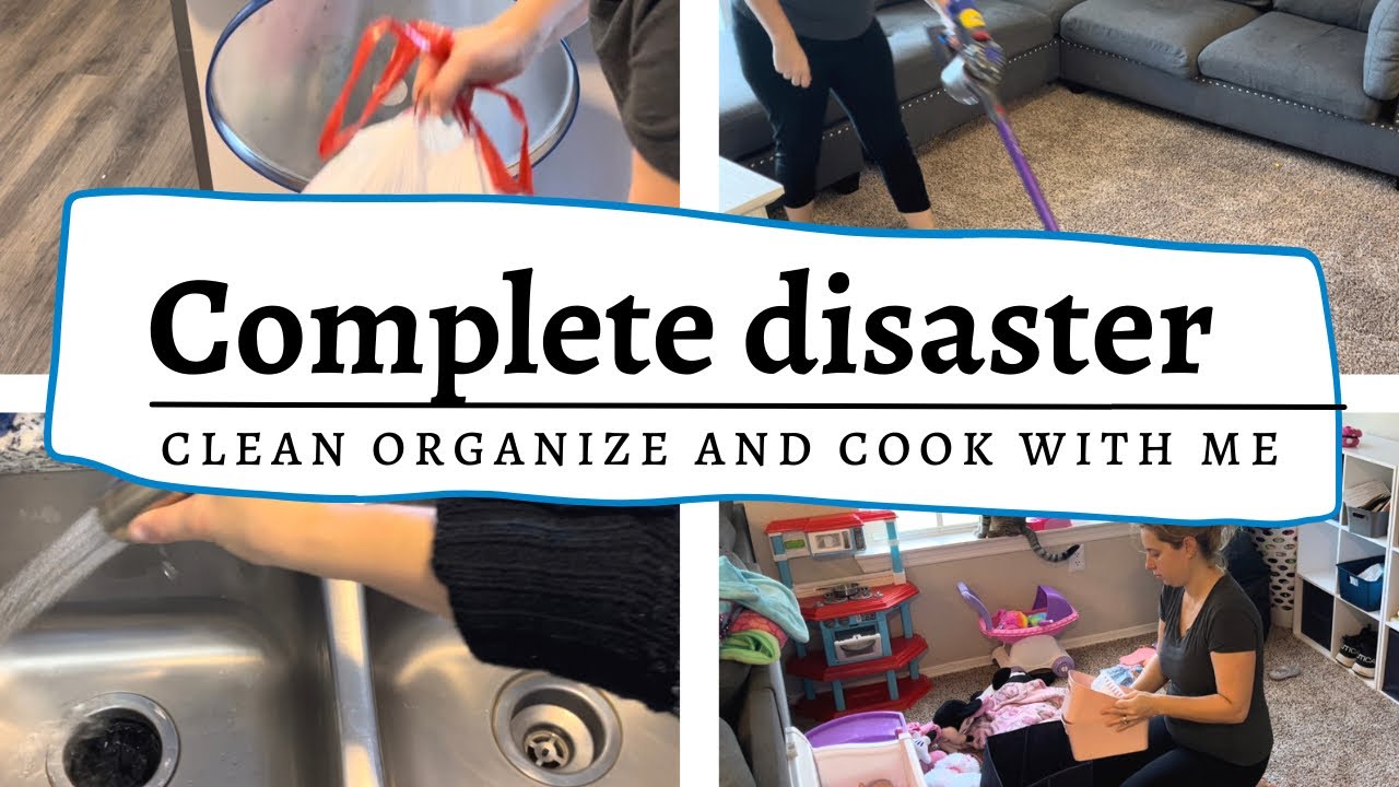 COMPLETE DISASTER CLEAN WITH ME 2022 // DAYS OF SPEED CLEANING MOTIVATION + COOK WITH ME // HEALTHY