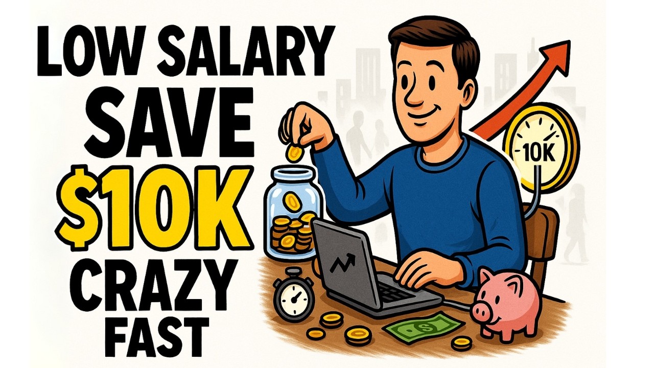 How to SAVE $10K So FAST It Feels ILLEGAL