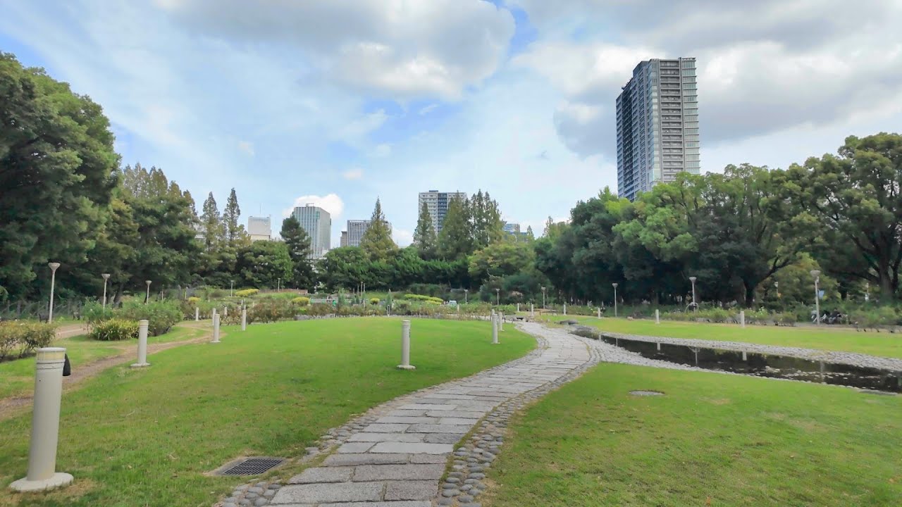 かつては飛行場だった　靭公園　大阪市西区　【大阪100物語】