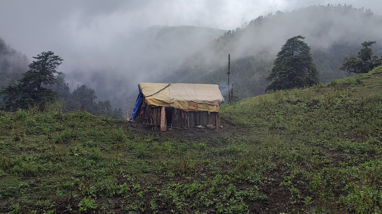 Most Peaceful And Relaxing Natural Mountain Village Life | Living With Beautiful Nature |VillageLife