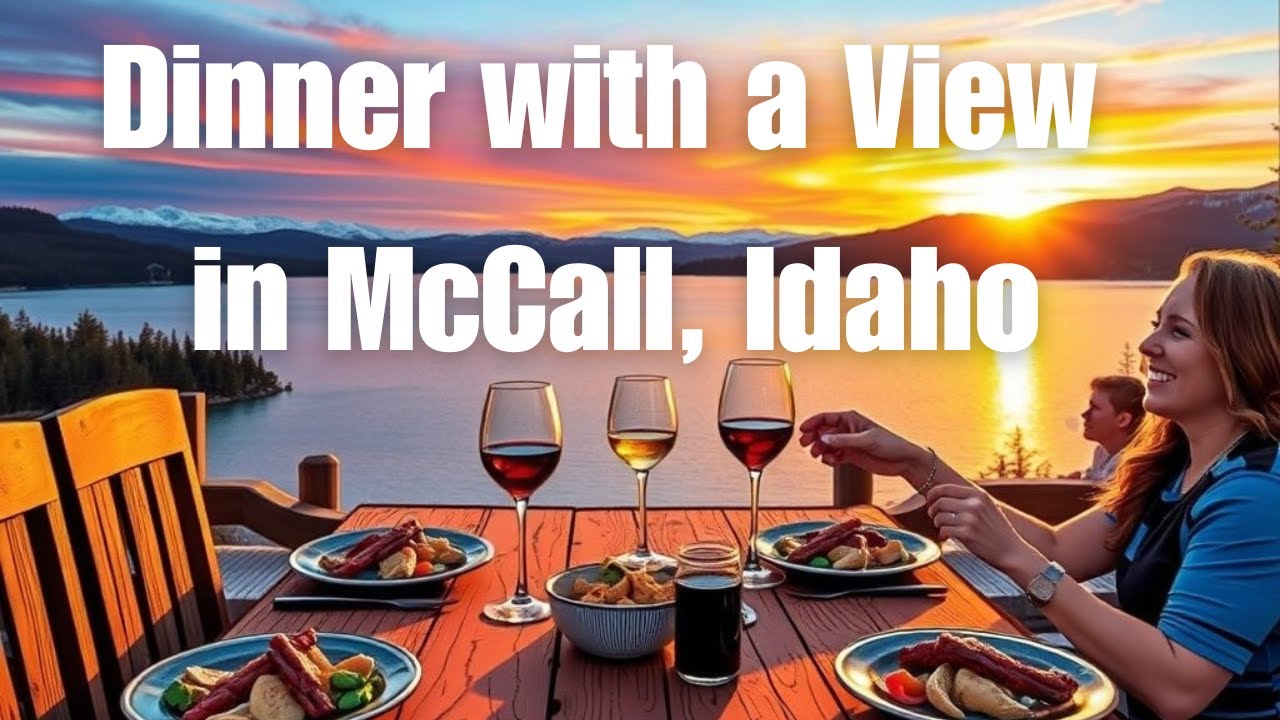 Touring Restaurant's With Stunning Lake Views of Payette Lake