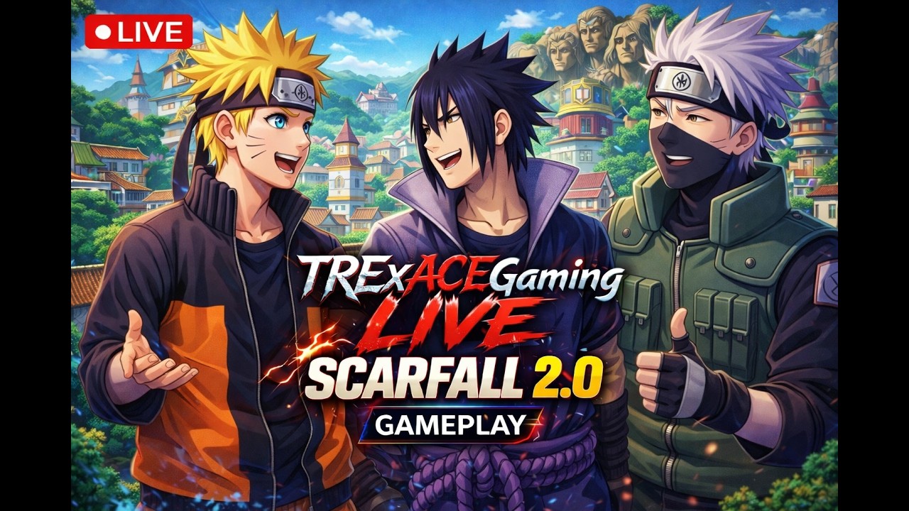 🍥 Hidden Leaf Warriors in ScarFall 2.0 | LIVE Gameplay