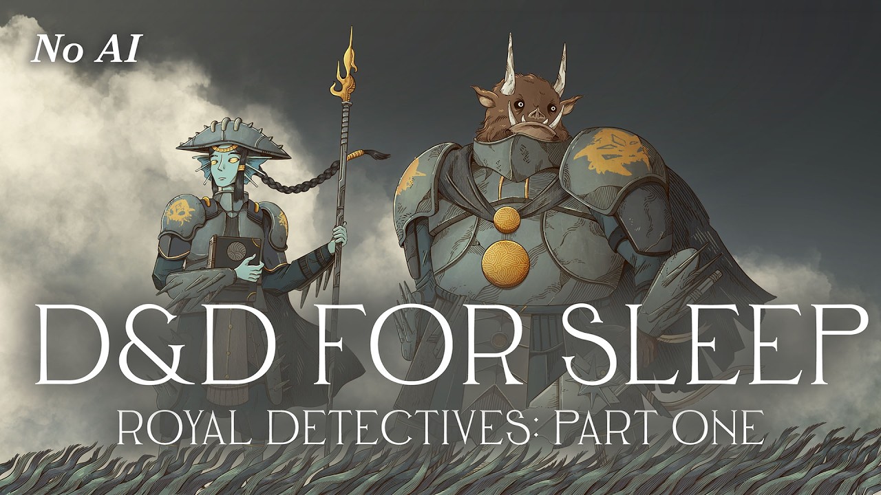 Royal Detectives: Part 1 | Fantasy Mystery | Actual Play for Sleep