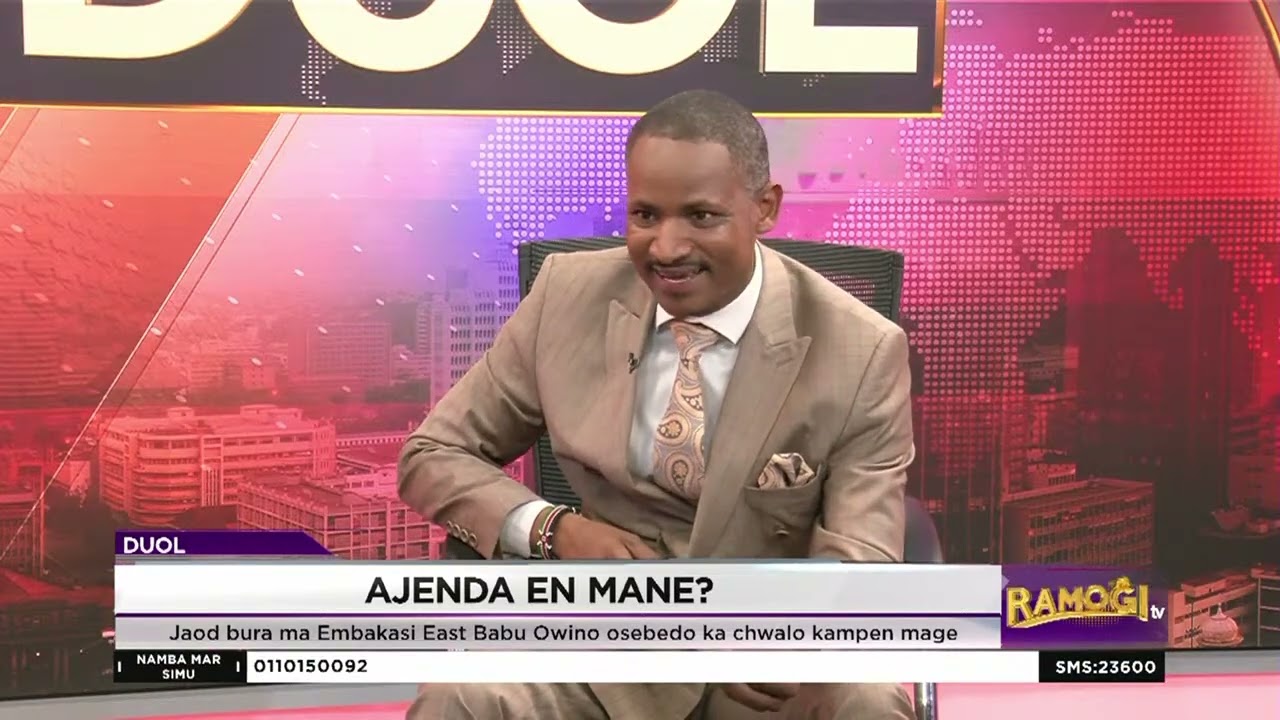 Babu Owino wacho chenro mage mag siasa e #DUOL