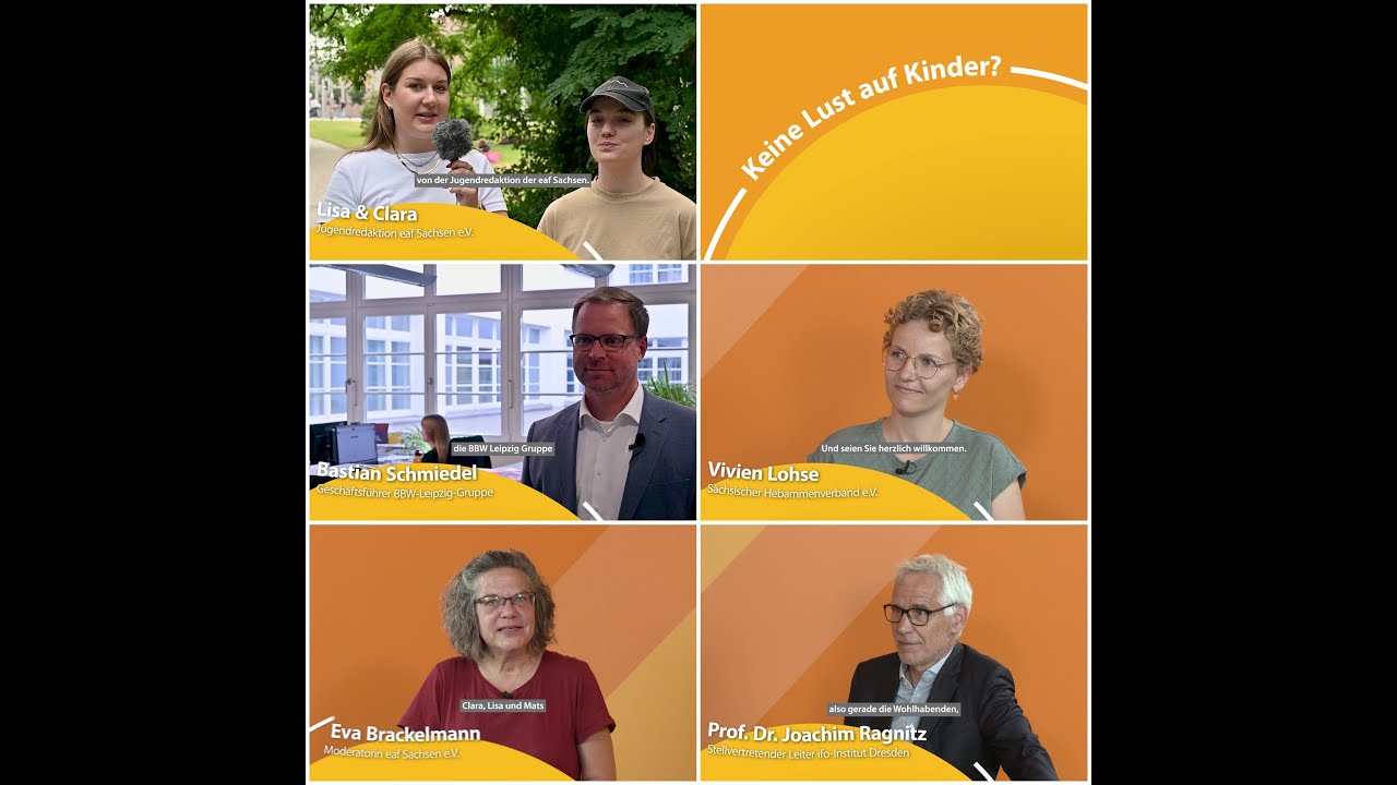 eaf Familienfragen: Keine Lust auf Kinder? Demografischer Wandel in Sachsen.