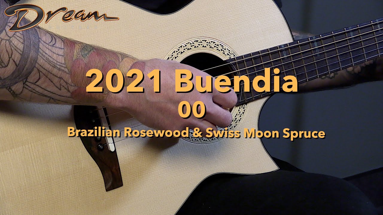 Dream Guitars - Buendia 00, Brazilian RW/Swiss Moon Spruce, played by Jordan McConnell! #guitardemo