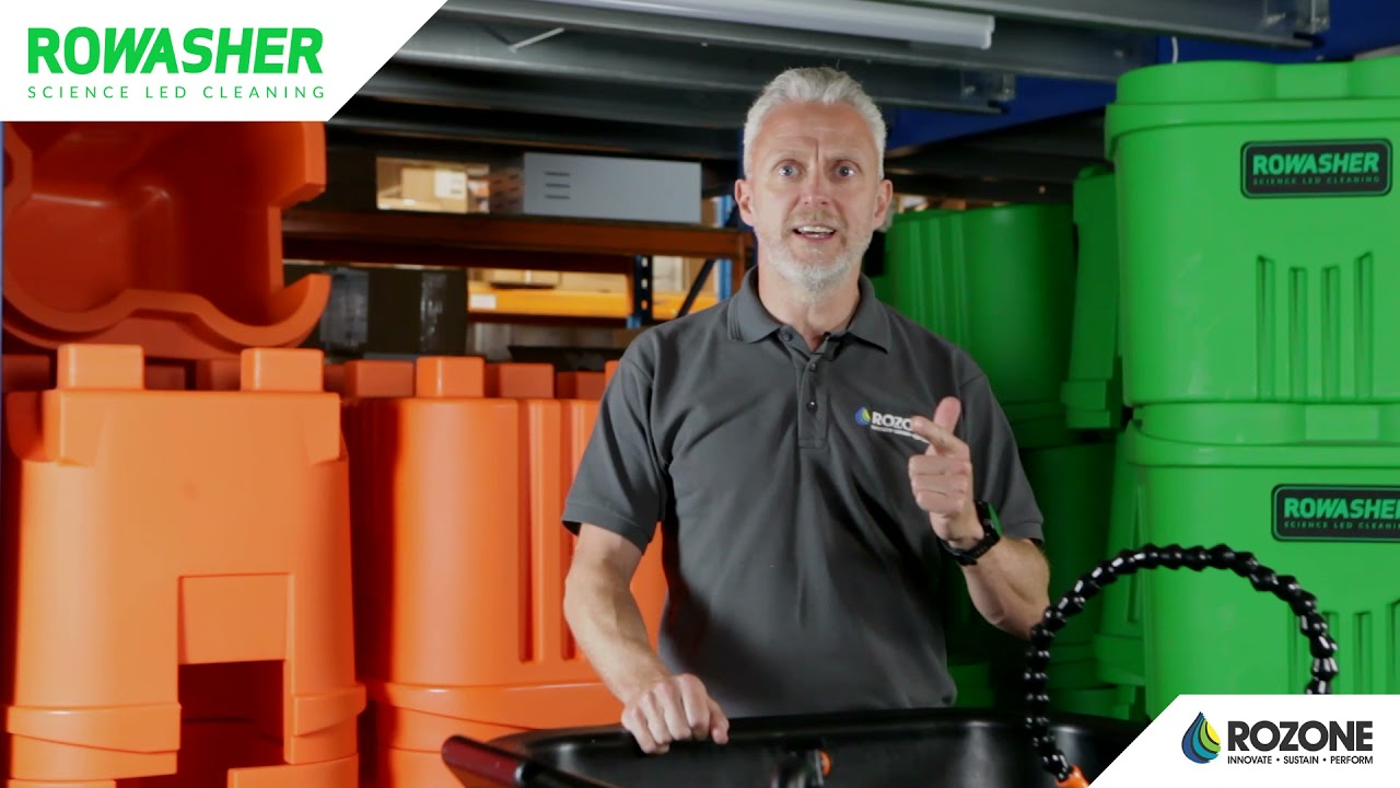 The ROWASHER Bike Parts Washer
