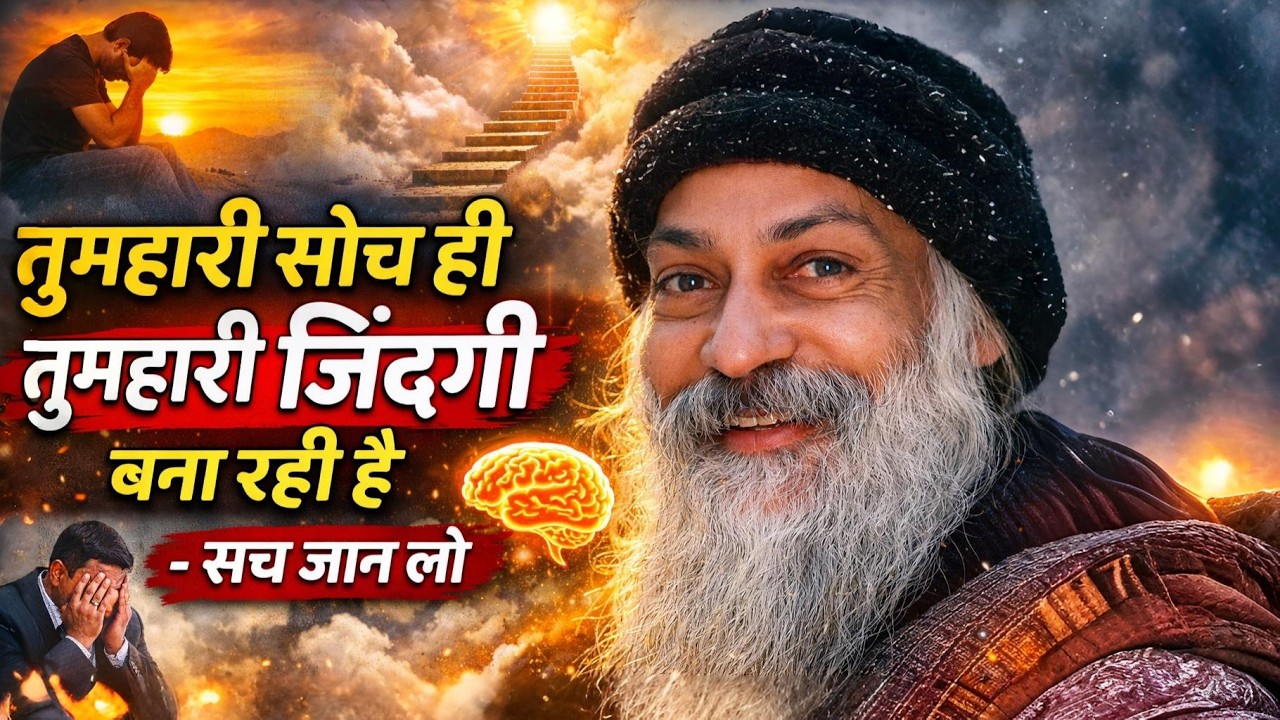 तुम्हारी सोच ही तुम्हारी जिंदगी बना रही है 😱 सच जान लो | Osho