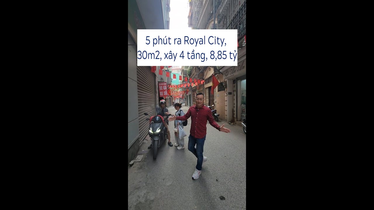 Full - 5 phút ra Royal City, 30m2, xây 4 tầng, 8,85 tỷ | BĐS Hà Nội
