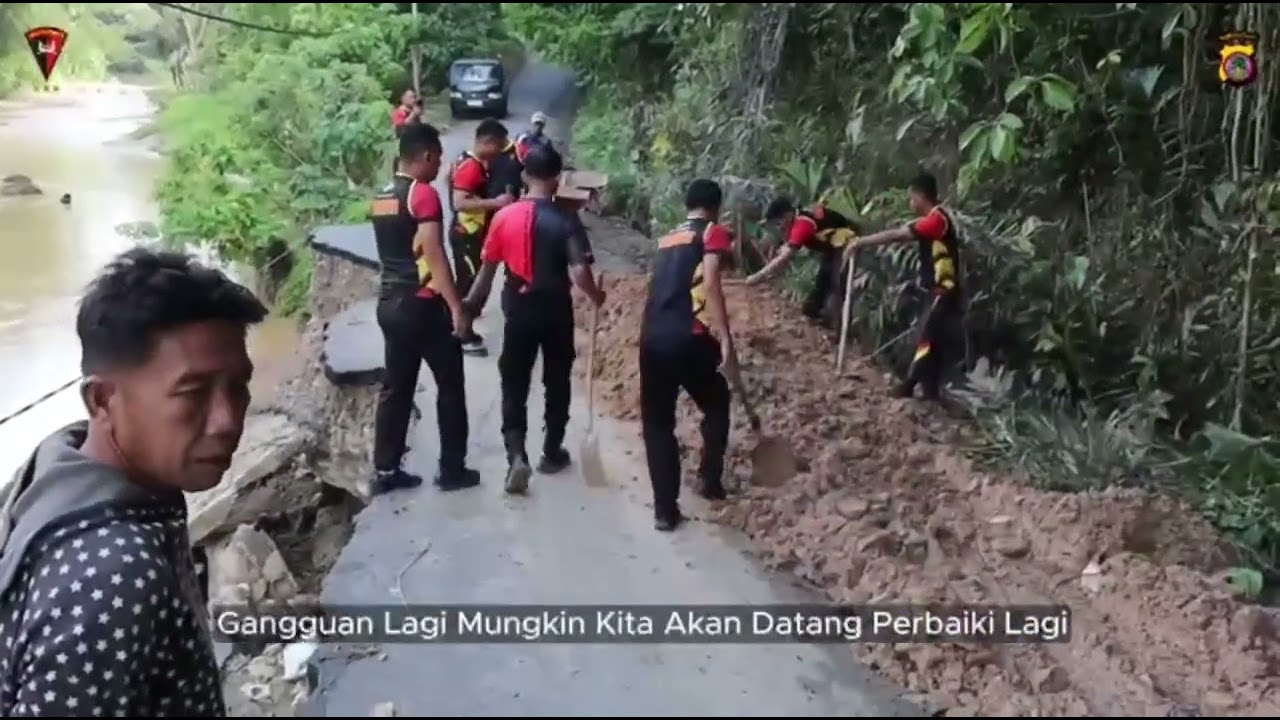Batalyon C Pelopor Brimob Gorontalo Hadir untuk Warga.