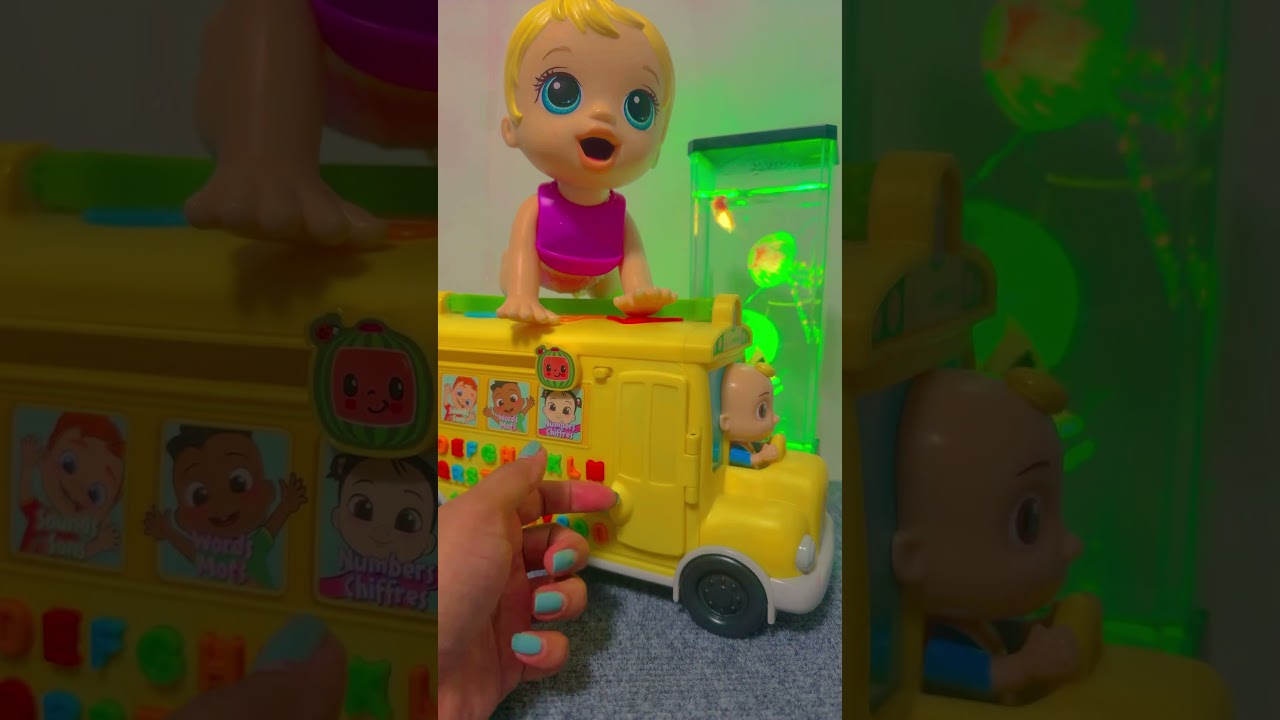 Cocomelon Musical Learning Bus #toys #viral #shortvideo #trending #shorts #cocomelon