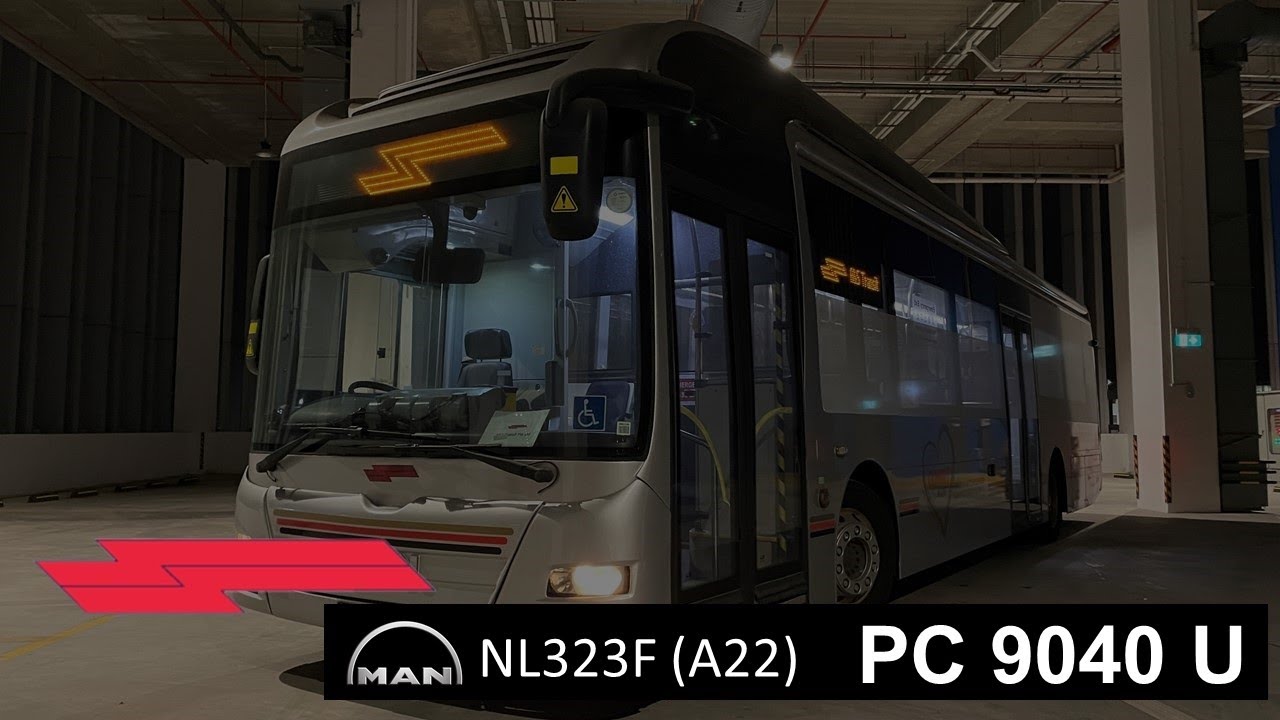 [A&S Transit] FIRST 47-Seater MAN A22 Excursion Bus - PC9040U on Ferry Service