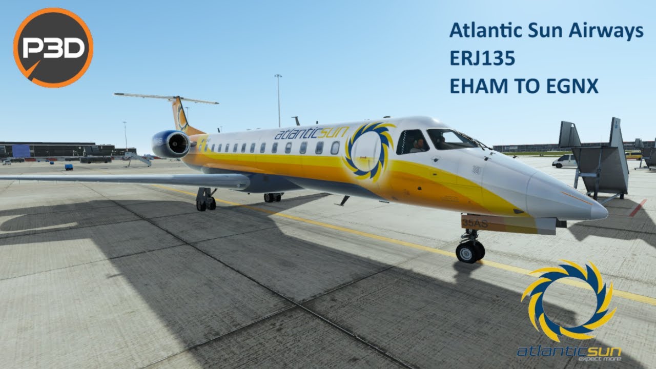 FeelThere ERJ135 | Atlantic Sun Airways | EHAM to EGNX