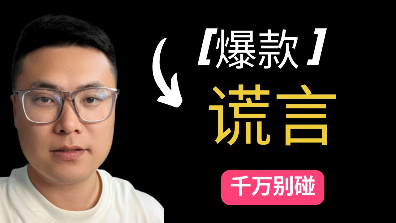 千万别做跨境电商！ 除非你看完这个视频！揭露那些让卖家一夜破产的【爆款谎言】