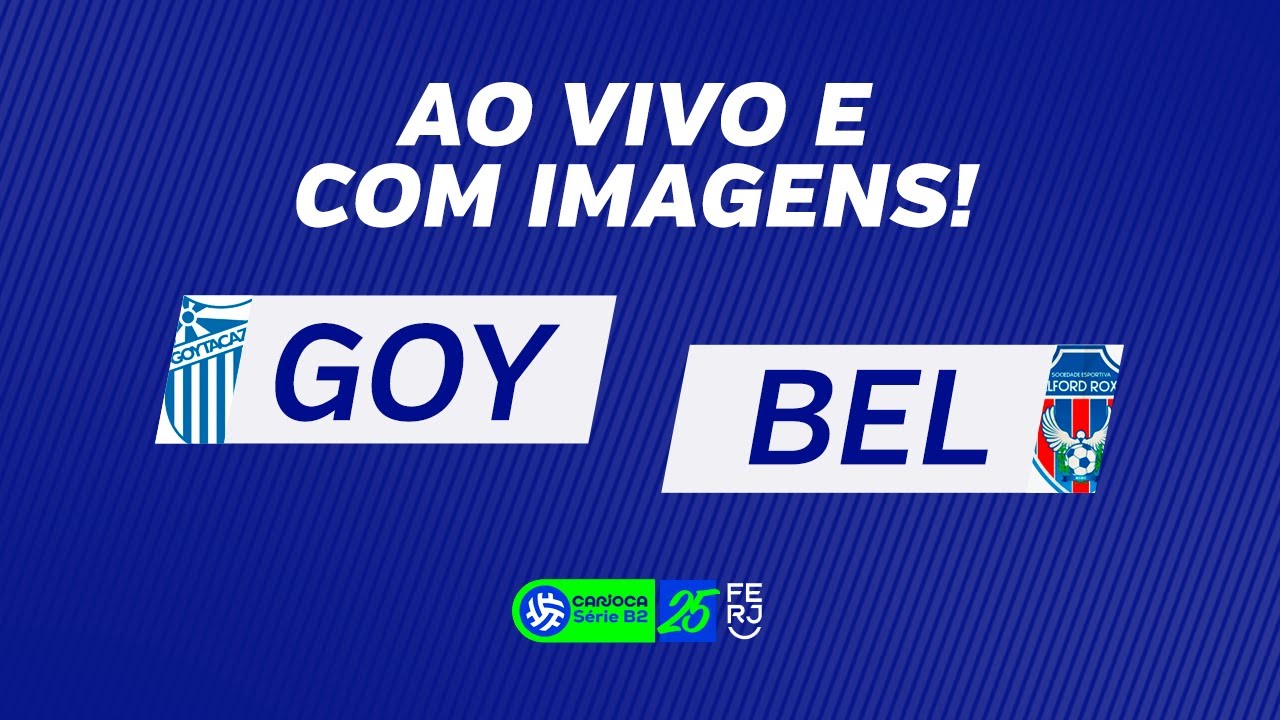 AO VIVO E COM IMAGENS: GOYTACAZ X BELFORD ROXO - SEMIFINAL (IDA) - CARIOCA B2