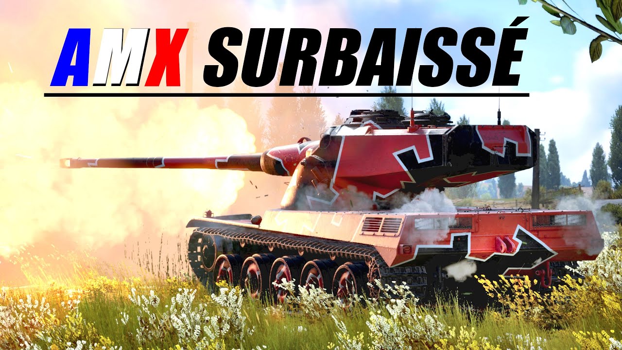 J&rsquo;envoie du 120mm en colissmo avec l'AMX-50 Surbaiss&eacute; !
