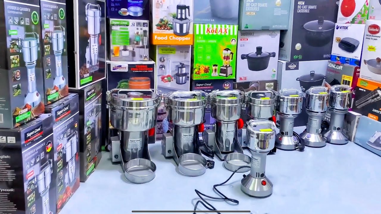 Unboxing Kitchen Spice Grinders | Super Crest Masala Mixer| Kitchen Grinder Machine