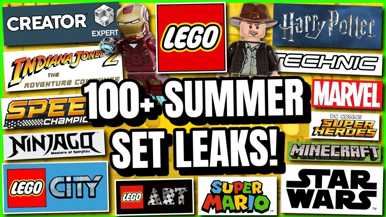 100+ LEGO SUMMER 2022 SET LEAKS! (Marvel, City & MORE!)