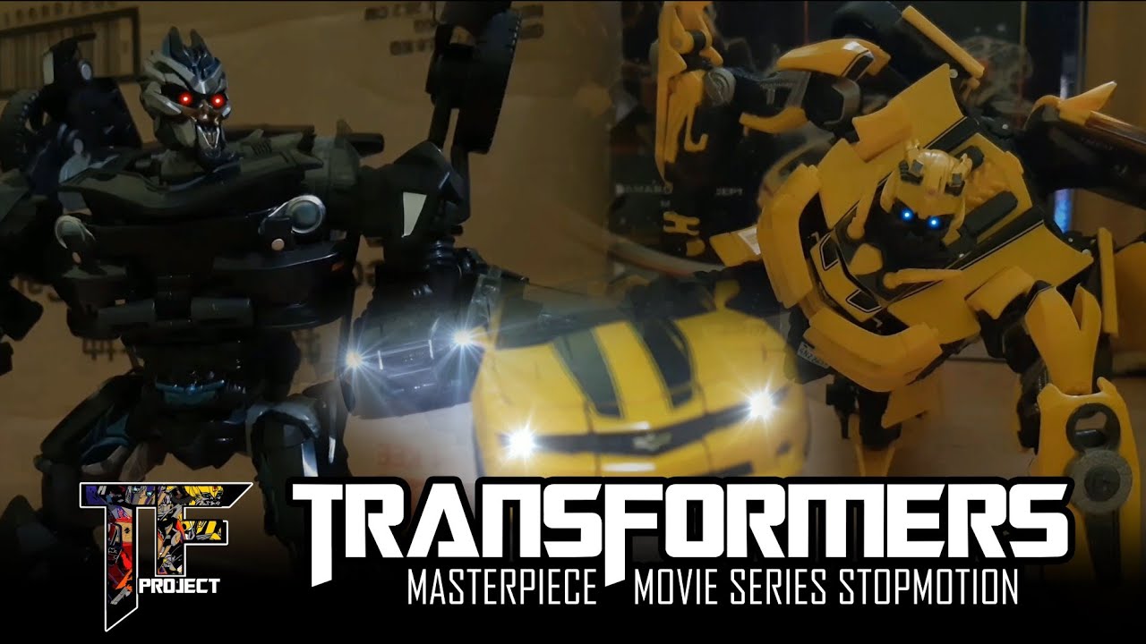 MPM-3 Bumblebee VS MPM-5 Barricade (ShortStopMotion) #bumblebeevsbarricade #transformersstopmotion