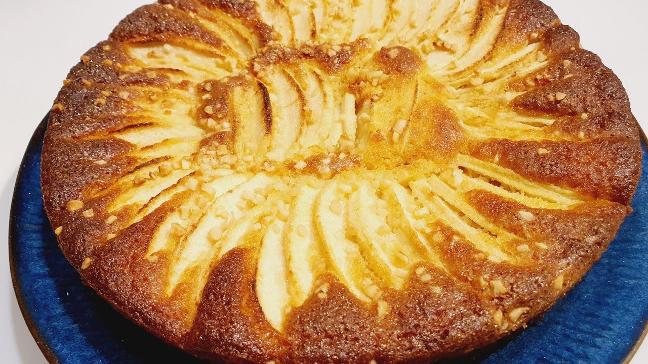 moelleux aux pomme et aux amandes facile