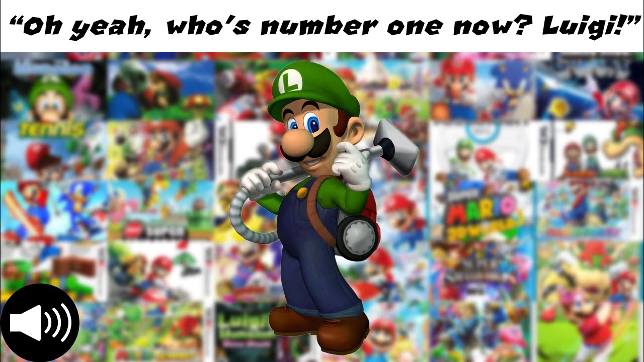 The Evolution of Luigi’s Voice - Tribute to Charles Martinet