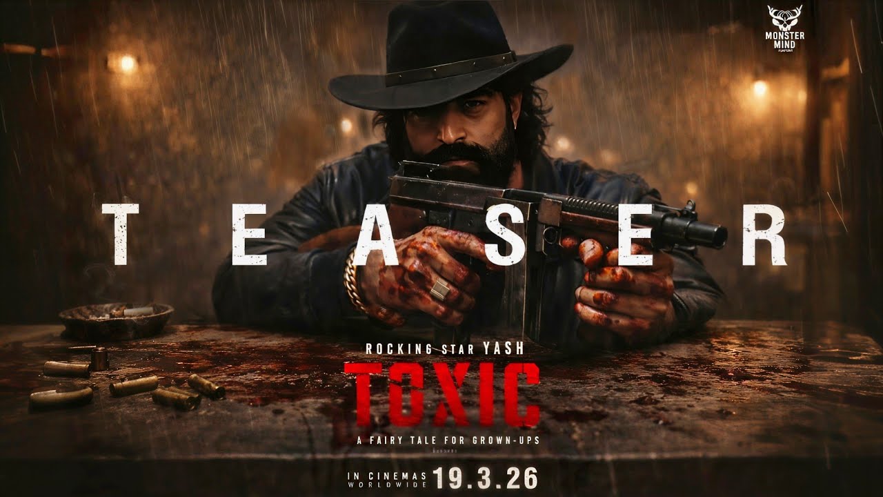TOXIC : Teaser | Rocking Star Yash | Geetu Mohandas | JAX | Hindi | Fan made