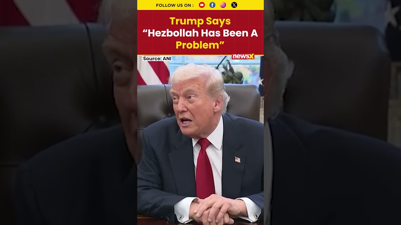 Trump Says &ldquo;Hezbollah Has Been A Problem&rdquo; In Middle East Peace Talks