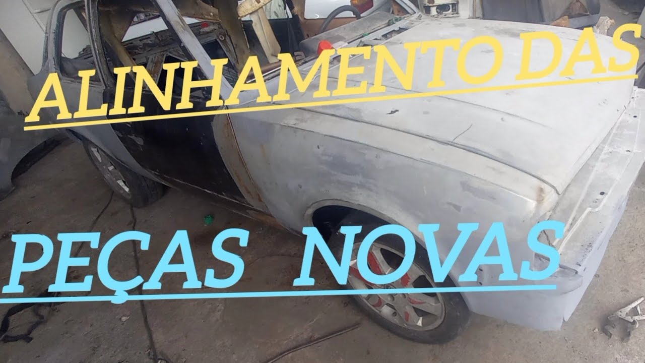 Resgate do chevette- Ep 11 - lanternagem chegando ao fim