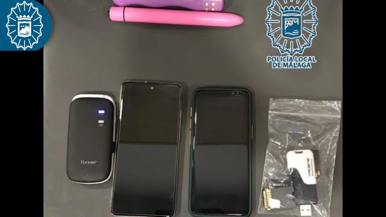 210906 - Policía Local Málaga - GOA - Detenido con pornografía infantil en un teléfono móvil
