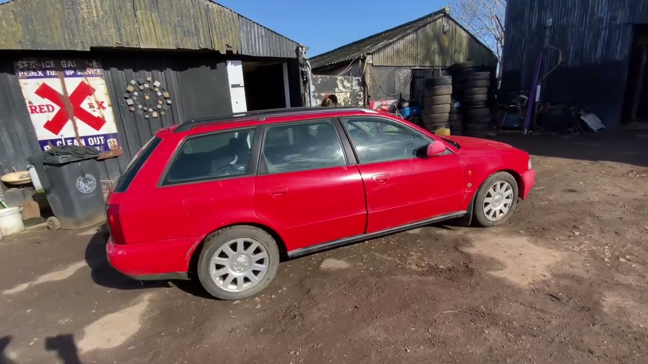 Barn find Audi A4 1.9 tdi