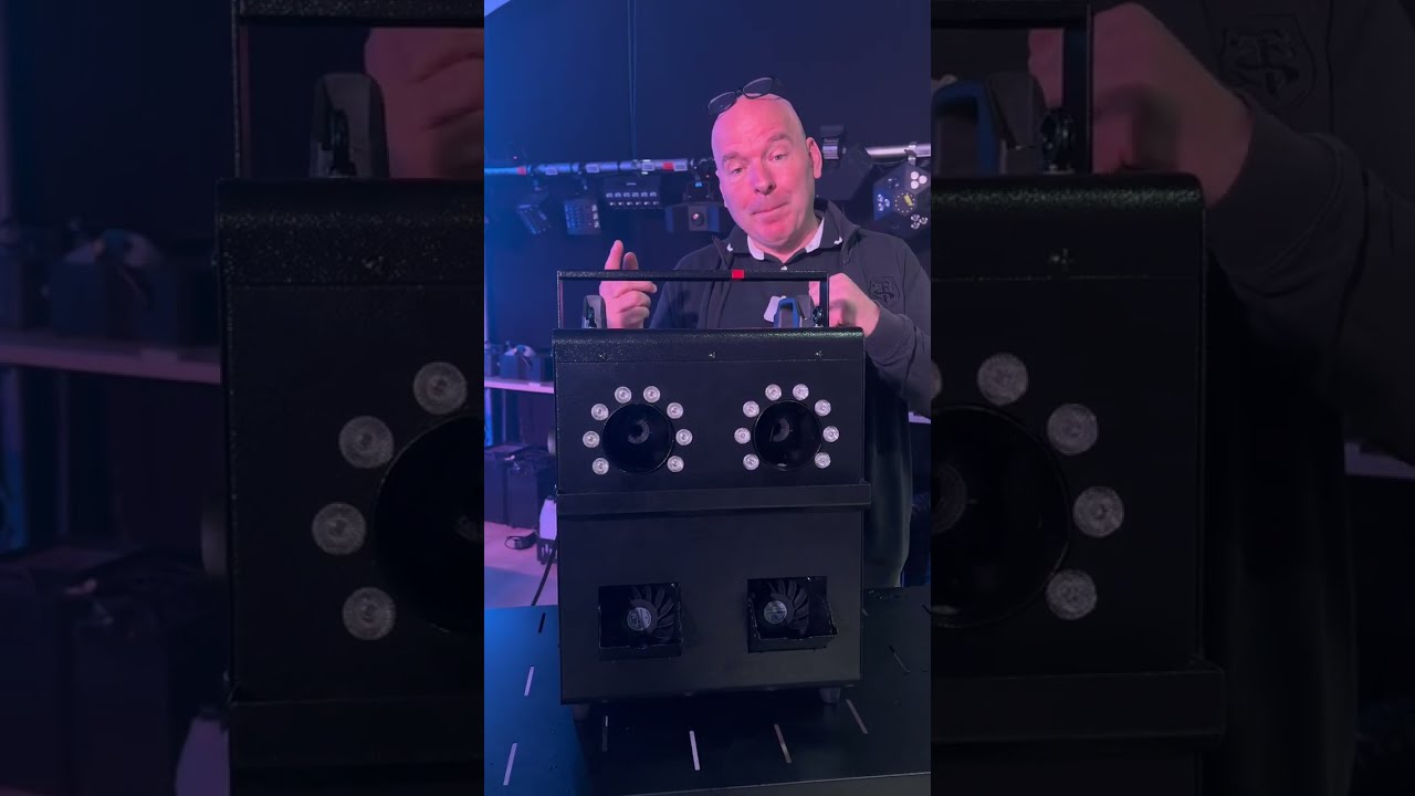 BF1000 Algam Lighting : bulles, fumée et LEDs RGB