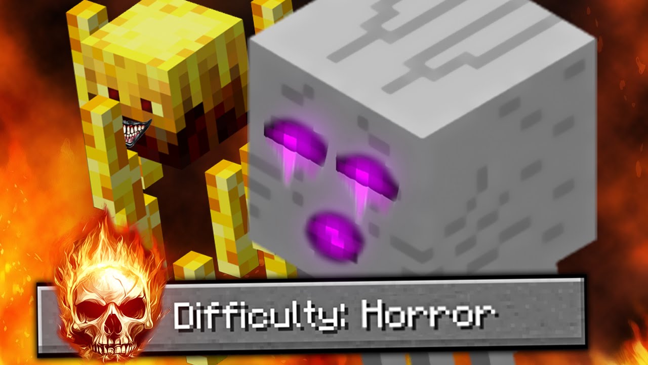MINECRAFT: NUEVA DIFICULTAD HORROR