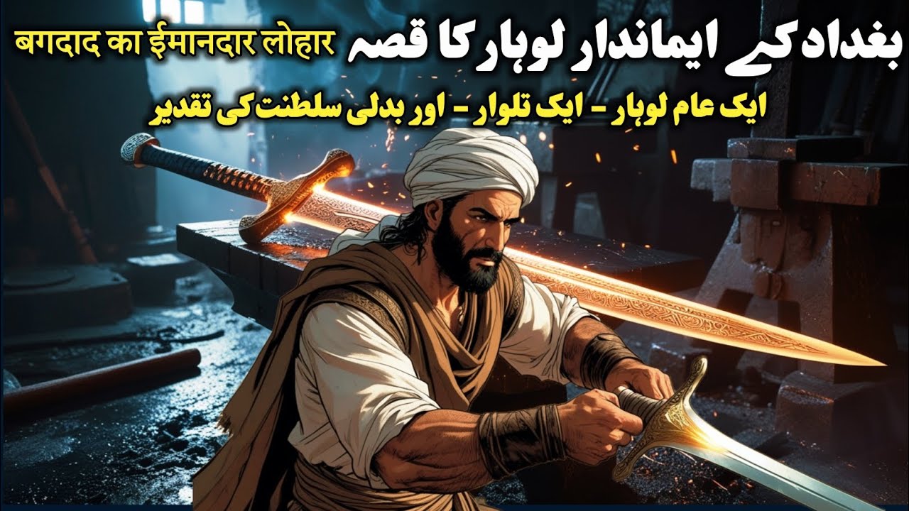 Baghdad Ke ek imaandar Lohar Ka Kissa ~ Urdu Hindi Moral Stories~ Interesting Purane Qissay Kahaniya