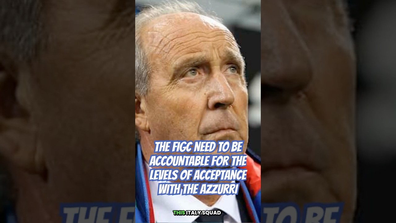 The #figc need to be accountable for the levels of performance #azzurri #calcio #calcioitaliano