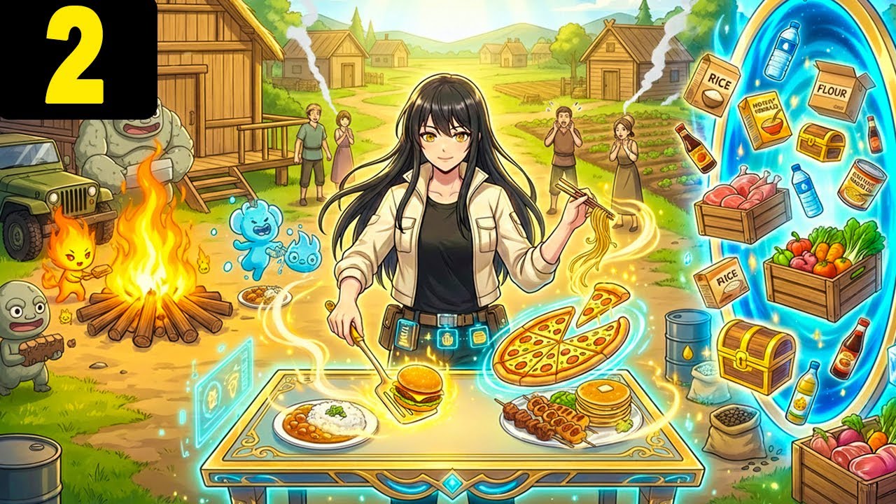 (2) They Has 1 “Talent”, But She Has 100:1 TIME SPACE That FARMS, COOKS, and STORES INFINITY SUPPLY