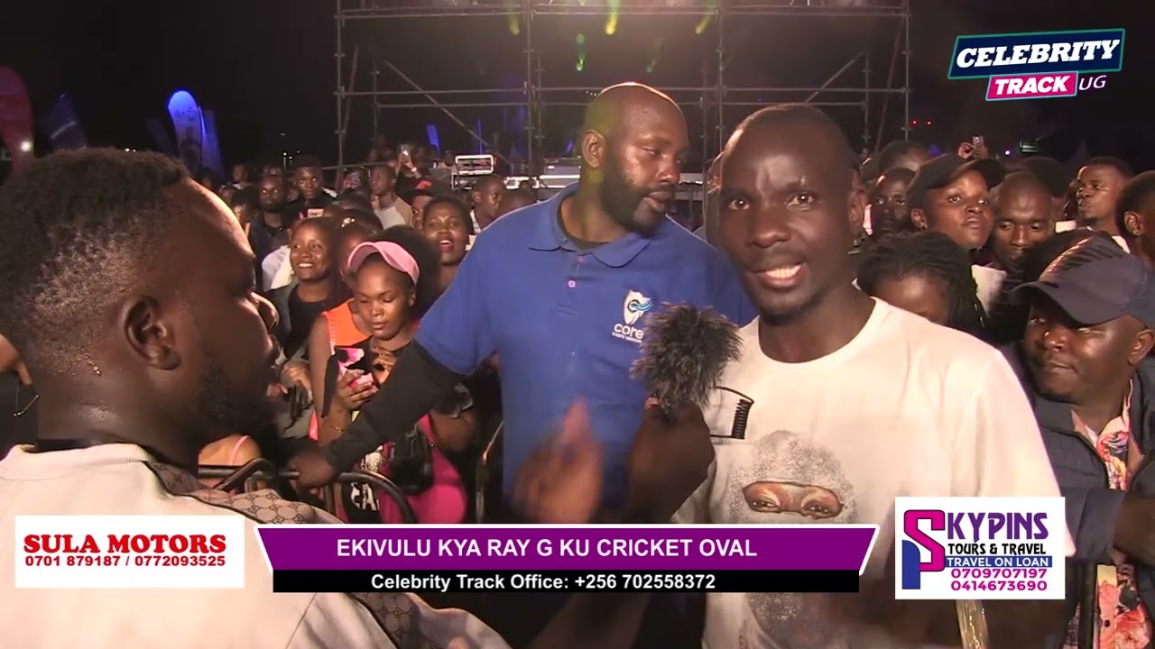 Endulu Ray G ajuza Lugogo Cricket oval Eno Ntisa ya Katonda Mukibuga Kampala