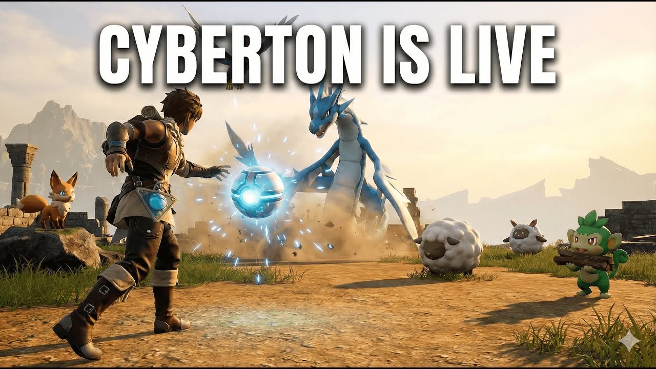 PalWorld Exploring New Areas | #Palworld | Cyberton is LIVE 🔴 |
