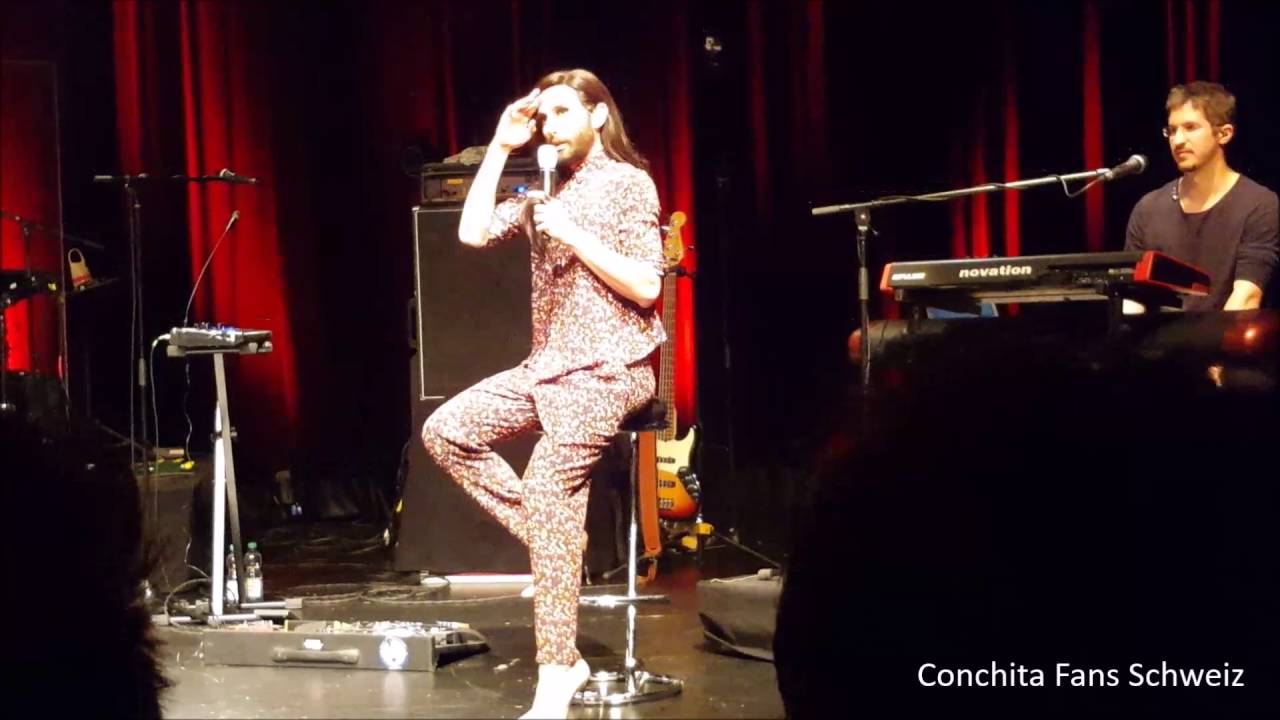 #‎ConchitaLive , My Heart will go on inkl. Intro, Stuttgart, Conchita Wurst