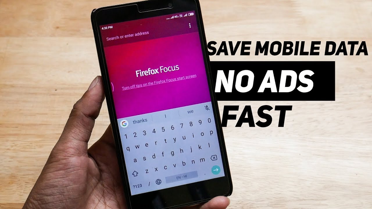 Save Mobile Data & No ADS While Browsing!