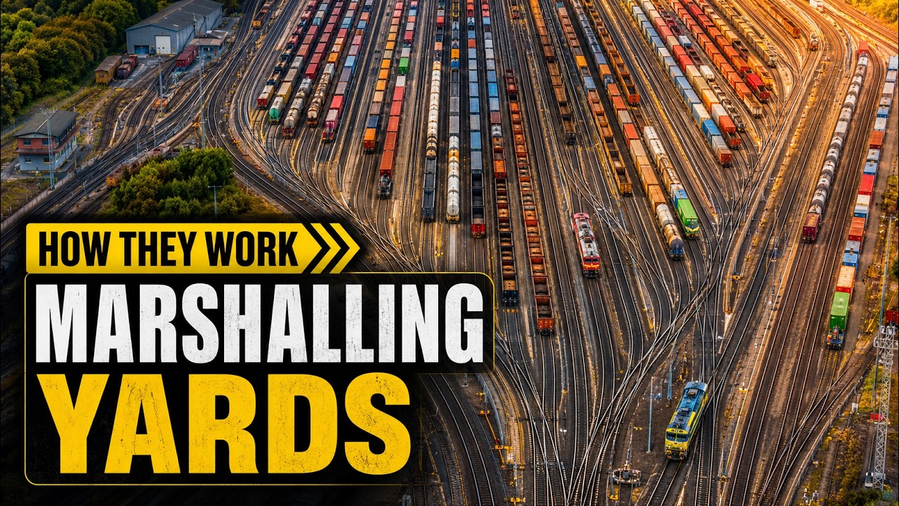 The Heart of Railway Freight Transport: Marshalling Yards
