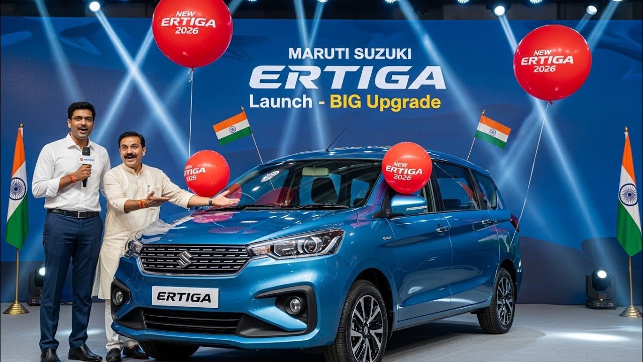 New 2026 Maruti Suzuki Ertiga Finally Launched! 😱 7-Seater | Full Details Review