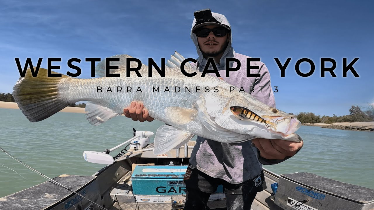 BARRAMUNDI Fishing Cape York for Big BARRA. Barra Madness (Part 3)