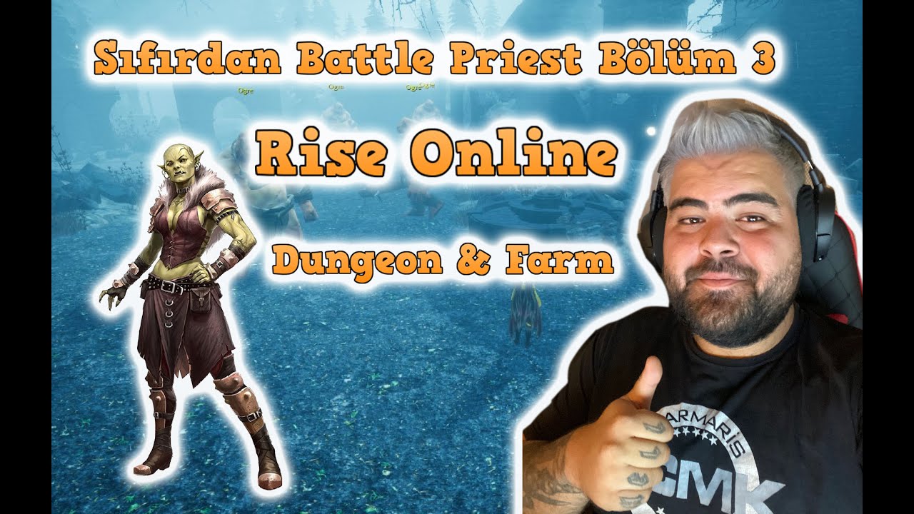 Sıfırdan Battle Priest Bölüm : 3 - İlk Solo Dungeon Farm Atmaya Başladık - Rise Online World