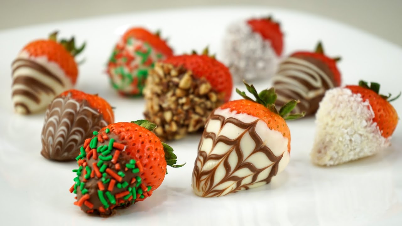Chocolate Covered Strawberries 巧克力草莓
